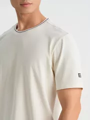 Áo Thun Nam Ngắn Tay 5S Fashion Cotton Phom Casual ATS25002