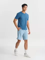 Áo Thun Nam 5S Fashion Họa Tiết Phom Slimfit ATS25057