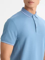 Set Bộ Polo Phối Short Thể Thao 5S Fashion Basic Phom Slimfit BPL25004