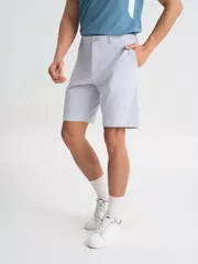 Quần Short Thể Thao Nam 5S Fashion Cạp Cúc Phối Chun Regular QST25009