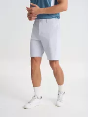 Quần Short Thể Thao Nam 5S Fashion Cạp Cúc Phối Chun Regular QST25009