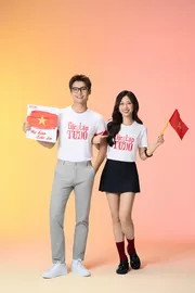 Áo Thun Cờ Đỏ Sao Vàng Unisex 5S Fashion In Độc Lập Tự Do ATS25080