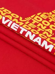 Áo Thun Unisex Cờ Đỏ Sao Vàng 5S Fashion Phom Casual ATS25099