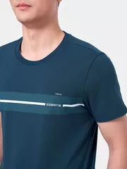 Áo Thun Nam Ngắn Tay 5S FASHION In Cao Cấp Slimfit ATS24021