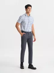 Áo Sơ Mi Nam 5S Fashion Kẻ Caro Sang Trọng Slimfit ASC25019