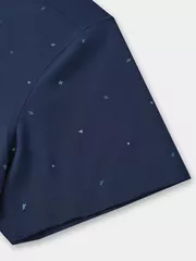 Áo Sơ Mi Nam Ngắn Tay Họa Tiết 5S Fashion Phom Smart Fit ASC25009