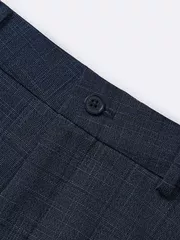 Quần Short Tây Nam 5S Fashion Hiệu Ứng Kẻ Ô Regular QSA25004