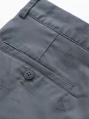 Quần Short Kaki Nam 5S Fashion Họa Tiết Cạp Cúc QSK24012