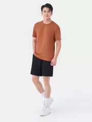 Áo Thun Nam Ngắn Tay 5S Fashion In Tay Slimfit ATS24031