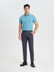 Áo Sơ Mi Nam 5S Fashion Họa Tiết Slimfit ASC25008