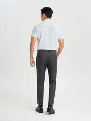 Áo Sơ Mi Nam Dệt Kim 5S Fashion Họa Tiết Co Giãn ASC25026