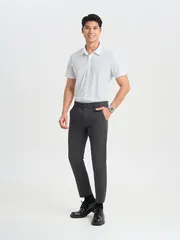 Áo Sơ Mi Nam Dệt Kim 5S Fashion Họa Tiết Co Giãn ASC25026