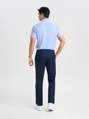 Áo Sơ Mi Nam Ngắn Tay 5S Fashion Dệt Hiệu Ứng Phom Smart fit ASC25054