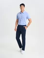 Áo Sơ Mi Nam Ngắn Tay 5S Fashion Dệt Hiệu Ứng Phom Smart fit ASC25054