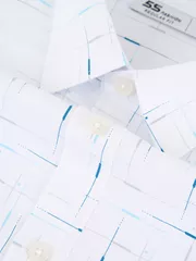 Áo Sơ Mi Nam Họa Tiết 5S Fashion Phom Regular ASM25064