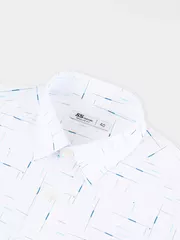 Áo Sơ Mi Nam Họa Tiết 5S Fashion Phom Regular ASM25064