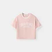 Áo Thun Bé Gái 5S Fashion ENJOYTIME Cotton Phom Regular G0ATS26020