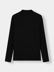 Áo Giữ Nhiệt Nữ Cổ 3 Phân 5S Fashion Cách Điệu W0AGN25001