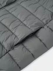 Áo Khoác Phao Nam Siêu Nhẹ Air-PUFFER HEATLOCK 5S FASHION Mũ Tháo Rời M0APH25011