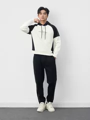Áo Nỉ Hoodie Nam 5S Fashion Can Phối Phom Casual MBANH25008