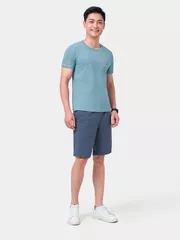 Áo Thun Nam Ngắn Tay 5S Fashion Virtual Reality Slimfit ATS24045