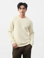 Áo Nỉ Nam S-WARM 5S Fashion Thêu Họa Tiết Phom Slimfit MBANI25013