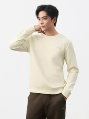 Áo Nỉ Nam S-WARM 5S Fashion Thêu Họa Tiết Phom Slimfit MBANI25013