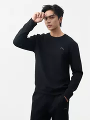 Áo Nỉ Nam S-WARM 5S Fashion Thêu Họa Tiết Phom Slimfit MBANI25013