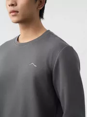 Áo Nỉ Nam S-WARM 5S Fashion Thêu Họa Tiết Phom Slimfit MBANI25013