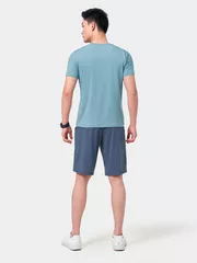 Áo Thun Nam Ngắn Tay 5S Fashion Virtual Reality Slimfit ATS24045