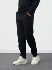 Quần Nỉ Nam S-WARM 5S Fashion Thêu Họa Tiết Phom Slimfit MBQNI25013