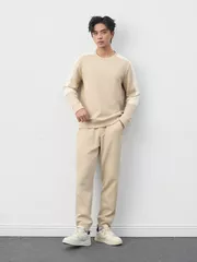 Quần Nỉ Nam 5S FASHION S-WARM Dáng Jogger Phom Slimfit MBQNI25005