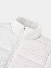 Áo Phao Nữ 5S FASHION W-PUFFER HEATLOCK Mặt Vải Hiệu Ứng W0APH25007