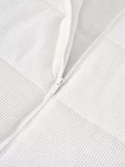 Áo Phao Nữ 5S FASHION W-PUFFER HEATLOCK Mặt Vải Hiệu Ứng W0APH25007