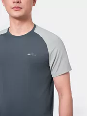 Áo Thun Nam Ngắn Tay 5S Fashion Tay Raglan Slimfit ATS24047