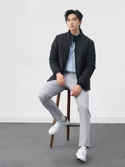 Áo Khoác Phao Nam Cổ Dựng Y-PUFFER HEATLOCK 5S FASHION M0APH25113-M0APH25113