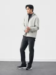 Áo Khoác Gió Nam Pro-DWR 5S FASHION Tay Raglan Có Mũ Tháo Được M0AKG25009