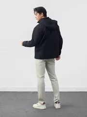 Áo Khoác Gió Nam Pro-DWR 5S FASHION Tay Raglan Có Mũ Tháo Được M0AKG25009