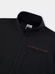 Áo Nỉ Nam Cổ Trụ Kéo Khóa 5S Fashion Phom Slimfit MBAKN25020