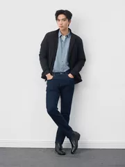 Áo Khoác Nam Lót Lông J-FurTech 5S Fashion Phom Slimfit M0AKH25005