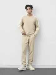 Set Bộ Nỉ Nam Can Phối RELIABLE S-WARM 5S Fashion Phom Slimfit MBNI25005