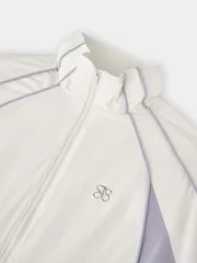 Áo Khoác Gió Nữ Cổ Đứng 5S Fashion Can Phối Phom Regular WBAKG25006