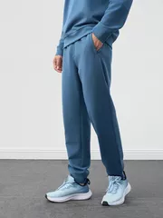 Set Bộ Nỉ Nam Cổ Tròn 5S Fashion In Tay Phom Slimfit MBNI25003