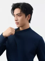 Áo Giữ Nhiệt Nam Cổ 3 Phân 5S Fashion HEATTECH Extra-warm Siêu Ấm M0AGN25005