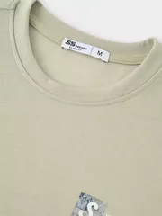 Áo Nỉ Nam 5S FASHION Vải Cao Cấp In Basic Slimfit M0ANI25007