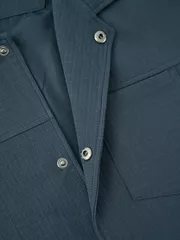 Áo Khoác Thời Trang Nam Cổ Bẻ 5S Fashion Có Túi Ngực M0AKH25021