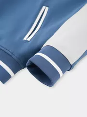 Áo Khoác Bomber Nam 5S Fashion Vải Nỉ Phom Regular M0ABF25001