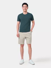 Áo Thun Nam Ngắn Tay 5S Fashion Sport Trơn Slimfit ATS24050