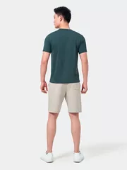 Áo Thun Nam Ngắn Tay 5S Fashion Sport Trơn Slimfit ATS24050