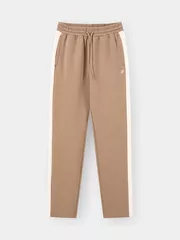 Quần Nỉ Nữ 5S Fashion Phối Màu Cạp Chun Phom Regular WBQNI25002